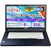 Amazon.co.jp: 【整備済み品】富士通 Lifebook A577 ノートパソコン